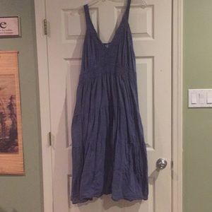 Blue summer maxi dress size 3X